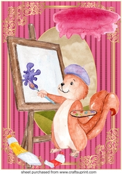 Large All about the art topper 3
