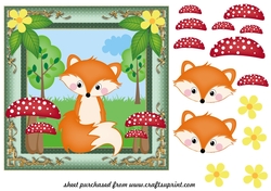 All about the woodland card front 2
