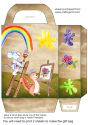 Woodland artist gift bag 1