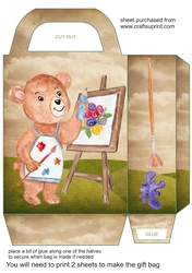 Woodland artist gift bag 3