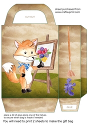 Woodland artist gift bag 4