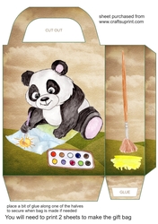 Woodland artist gift bag 6