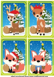 4 Winter woodland toppers 1