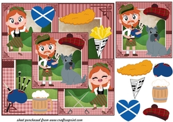 All about Scotland card front 2