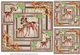 3 All about the deer card fronts/toppers