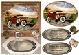 Framed vintage car card front 1 (n)