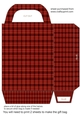 Tartan gift bag 13