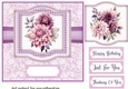Mauve dahlia card front 3