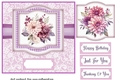Mauve dahlia card front 6