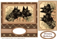 Vintage Scottish Terriers card front 10