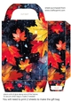 Autumn leaves gift bag 3