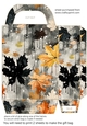 Autumn leaves gift bag 4