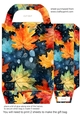 Autumn leaves gift bag 7
