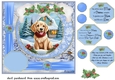 All about the Christmas pup card front 7