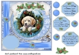 All about the Christmas pup card front 9