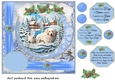 All about the Christmas pup card front 10