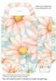 Pastel daisies gift bag 11