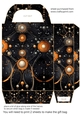 Orange and black Halloween gift bag 3