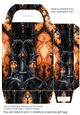 Orange and black Halloween gift bag 8