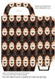 Orange and black Halloween gift bag 11