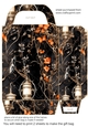 Orange and black Halloween gift bag 12