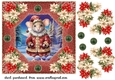 Poinsettia mouse card front 3