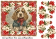 Christmas pup in jumper card front 2