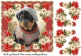 Christmas pup in jumper card front 5