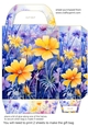 Wild flowers gift bag 12