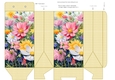 Wildflower and gingham pinch bag 1