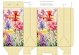 Wildflower and gingham pinch bag 2