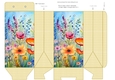 Wildflower and gingham pinch bag 5