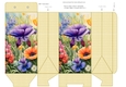 Wildflower and gingham pinch bag 6