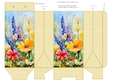 Wildflower and gingham pinch bag 7
