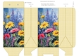 Wildflower and gingham pinch bag 9