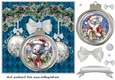 Christmas bauble koala card front