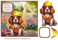 Dogs been digging garden card front 1