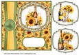 Sunflower champagne card front 2