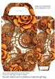 Floral steampunk gift bag 5
