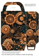Floral steampunk gift bag 6