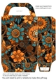 Floral steampunk gift bag 18