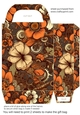 Floral steampunk gift bag 19