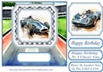 Racing car card front 1