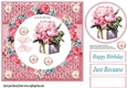 Pink peonies dangler card front 3