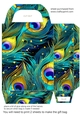 Peacock feather gift bag (n) 2