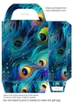 Peacock feather gift bag (n) 3