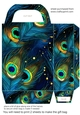 Peacock feather gift bag (n) 11