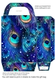Peacock feather gift bag (n) 13