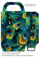 Peacock feather gift bag (n) 15