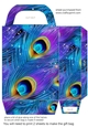 Peacock feather gift bag (n) 18